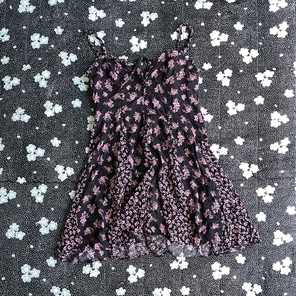 Free People floral mini dress